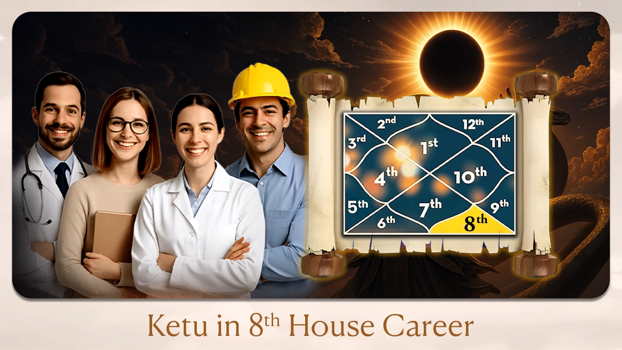 Ketu in 8th House Career Guidance by Acharya Ganesh
